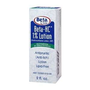  Beta HC 1% Lotion, Anti itchTreatment, 2 Ounce Bottle 