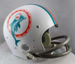 MIAMI DOLPHINS 1972 Vintage Football Helmet  