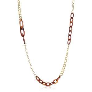 Wendy Mink Amalgam Resin Chain Necklace
