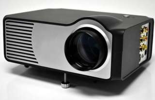 HD 1080P USB LED Mini Projector LED2 Home Projector With VGA/S Video 