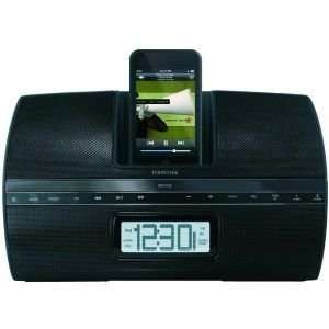    MEMOREX 01470 IWAKEUP CLOCK RADIO FOR IPOD (BLACK) Electronics