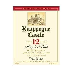  Knappogue Castle Irish Whiskey Single Malt 12 Year 750ML 
