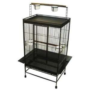 Brand New Parrot Bird Wrought Iron Cage Play Top 32x23x66 