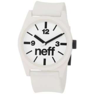 Neff Mens F11702 White Standard Daily White Watch   designer shoes 