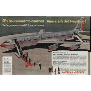  coast to coast on Americans Jet Flagships The first Boeing 707 jet 