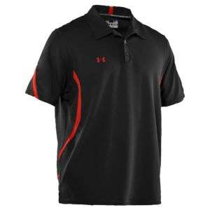   On Field S/S Polo   Mens   For All Sports   Clothing   Black/Red/Red