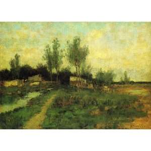 FRAMED oil paintings   John Henry Twachtman   24 x 18 inches   Country 
