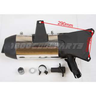 Scooter Exhaust Muffler Assembly for 250cc Jonway YY250T Gas Scooters 