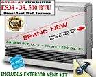 more options rinnai 38500 btu direct vent wall room heater es38c 