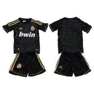  Real Madrid 2012 Kids Away Jersey Shirt & Shorts   For Kids 