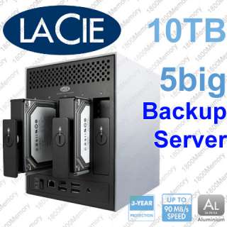 LaCie 5big Storage Server 10TB Windows Server 2008 1Gb  