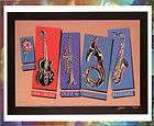 1986 New Orleans Jazz Festival Poster Card items in Attic Chest 