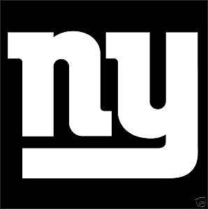 NEW YORK GIANTS Logo NFL Wall Window STICKER Car DECAL  