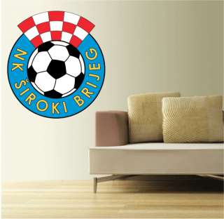 NK Siroki Brijeg FC Bosnia Football Wall Sticker 22  