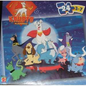  Krypto the Superdog 24 Pc. Puzzle By Mattel (For Ages 3 7 