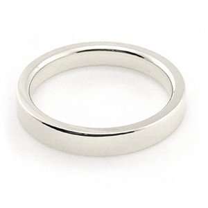   Gold Mens & Womens Wedding Bands 3mm flat comfort fit, 9.5 Jewelry