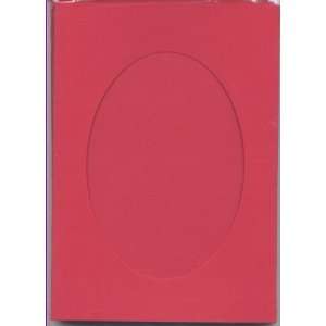  Large Red Card   Oval Opening