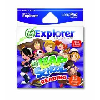 LeapFrog Explorer Learning Game LeapSchool Reading (works with 