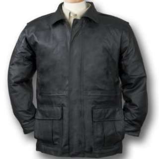  Buffed Leather Field Jacket Clothing