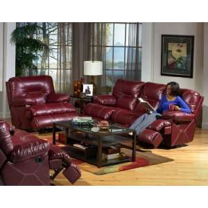   Reclining Sofa, Loveseat, and Glider Recliner Bonded Leather 3 Piece