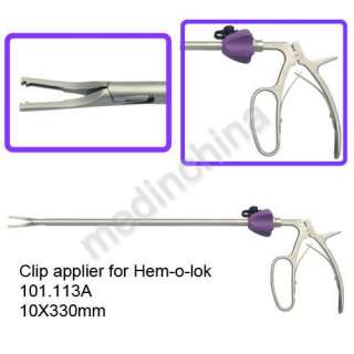 New Clip Applier 10X330mm For Hem O Lok Clip 101.113A  