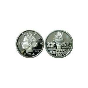  2005 $10 Silver Liberty Dollar By Norfed 