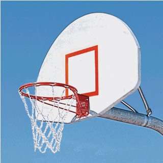 com Basketball Outdoor Systems   4 gooseneck System nat Brd/lifetime 