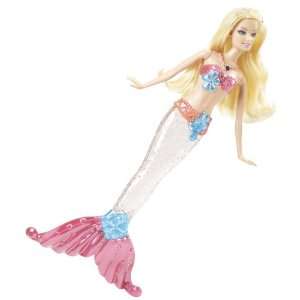  Barbie Sparkle Lights Mermaid Barbie Doll Toys & Games