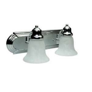    KIT CH2 Racetrack 2 Light Bath Vanity Kit in Chrome 11718 KIT CH2