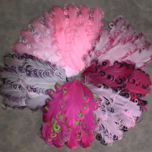 Nagorie Pad   Curled Goose Feather Pads for Hats, Crafts, etc.  