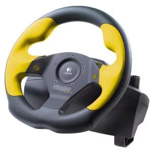  Logitech Wingman Formula GP Rubber Wheel with Pedals (game 
