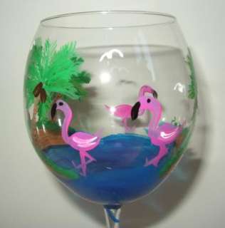   instead of two palm trees and two flamingos you have to let me know