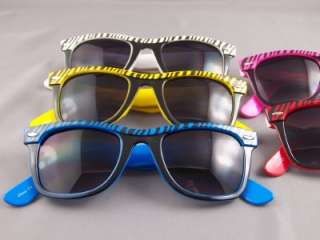 Zebra print risky business wayfarer sunglasses retro  
