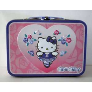    Hello Kitty Ballerina Embossed Tin Lunch Box 