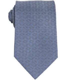 Hermes lavender and sky H print Haies silk tie   