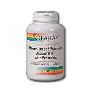  Solaray with Bromelain Magnesium and Potassium Asporotates 