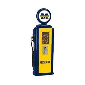   Wolverines Replica Gas Pump Gumball Machine