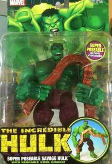   Hulk Super Poseable Savage Hulk Figure with Bendable Steel Girder