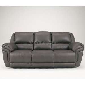     Slate Reclining Sofa w/ DDT & Massage 7610289 Furniture & Decor