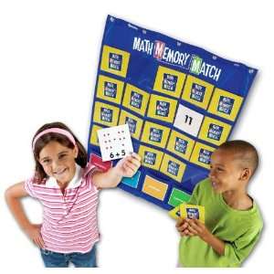  Learning Resources Math Memory Match Game