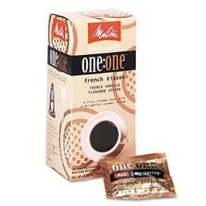 Melitta OneOne Vanilla Coffee Pods, French Kisses, 18 Pods/box 