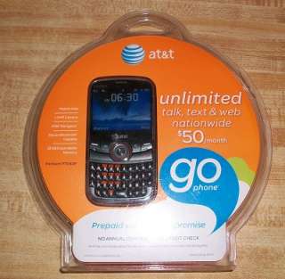 New AT&T Pantech Link P7040P Go Phone Prepaid SEALED  