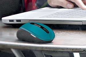  Microsoft Wireless Mobile Mouse 4000   Ocean Teal Blue 