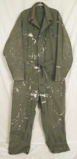 WWII US ARMY HBT Herringbone Twill Coveralls Uniform  