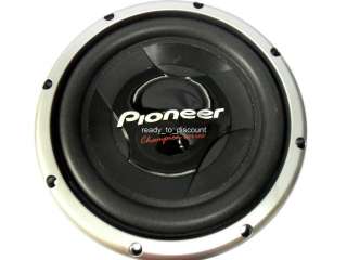 NEW PIONEER TS W308D4 12 4 OHM DVC CHAMPION SERIES CAR SUBWOOFER 