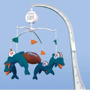  Miami Dolphins Crib Mobile