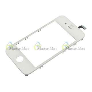 OEM NEW Touch Screen Digitizer Glass Lens with Deck White Apple iPhone 