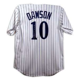  Andre Dawson Montreal Expos Autographed Throwback Jersey 