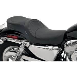 Drag Specialties Mild Stitch Low Profile Touring Motorcycle Seat with 