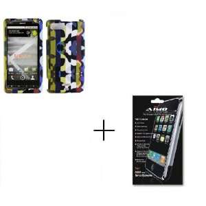 Premium Design Color Camouflage Hard Protector Case and Crystal Clear 